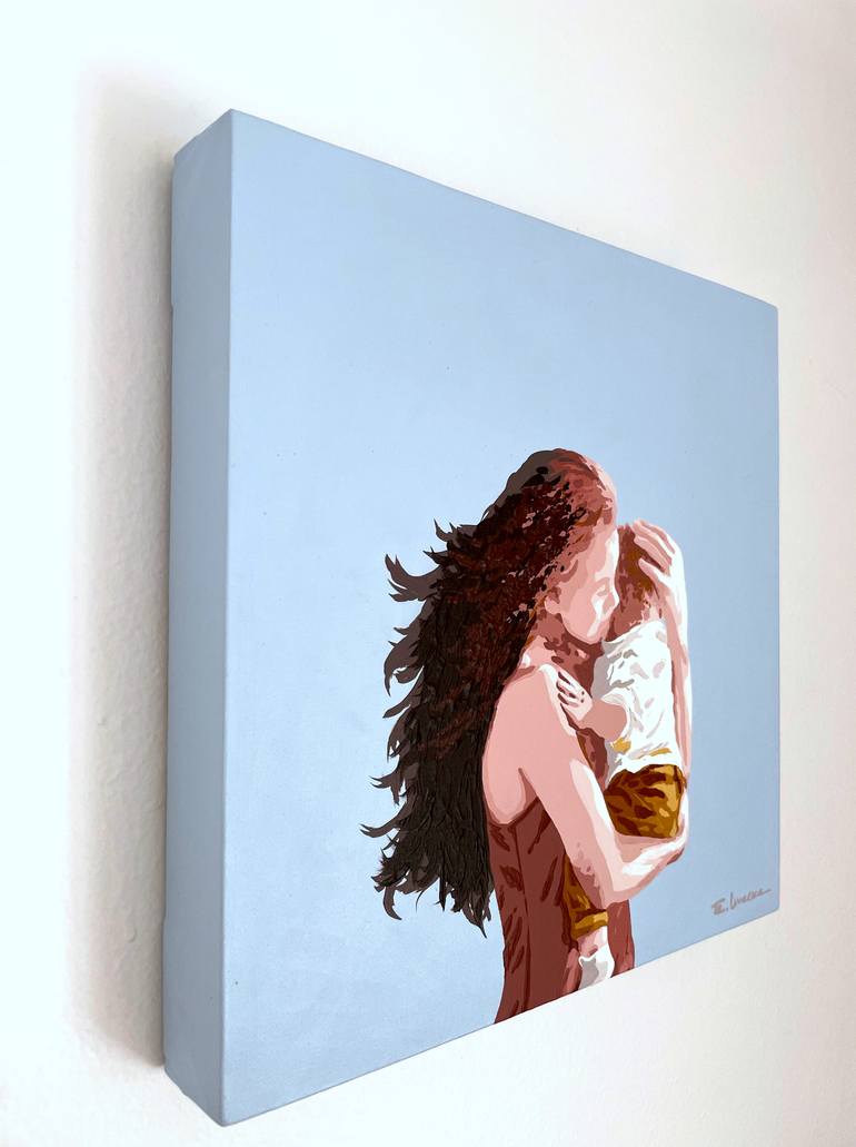 Original Figurative People Painting by Eileen Lunecke