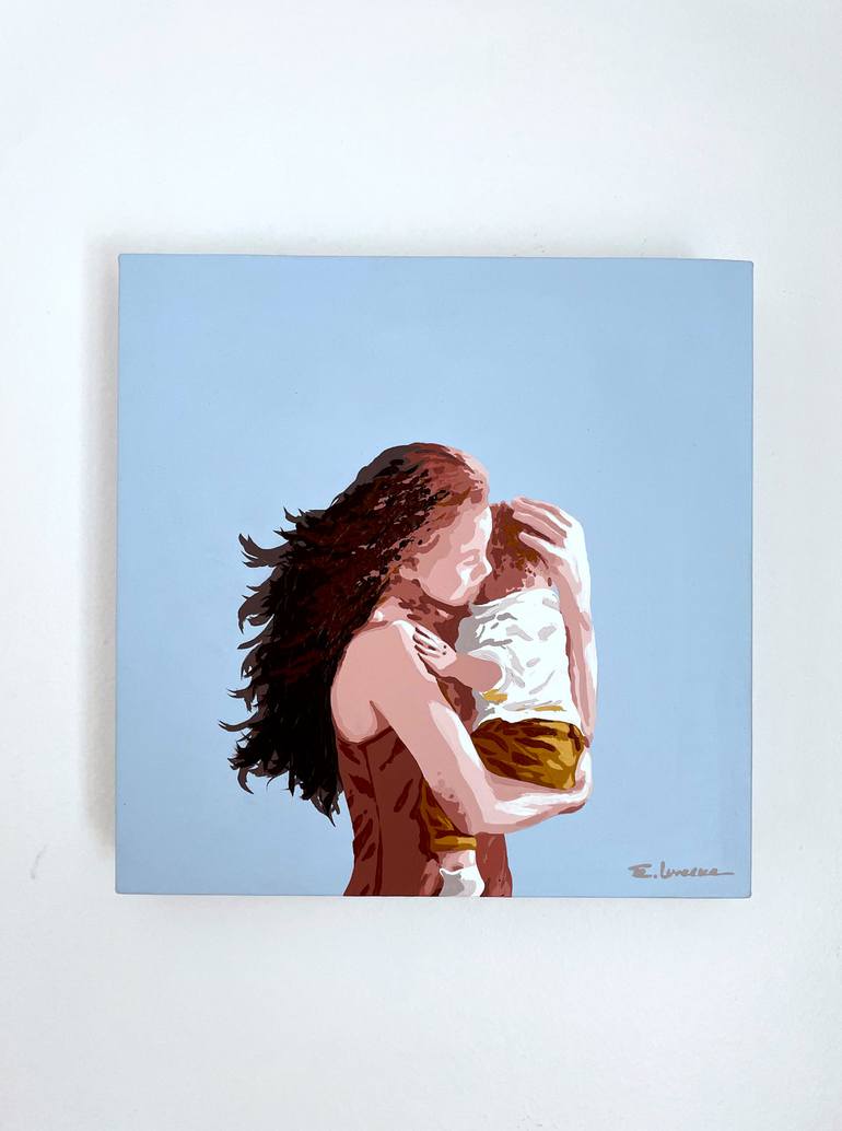 Original Figurative People Painting by Eileen Lunecke