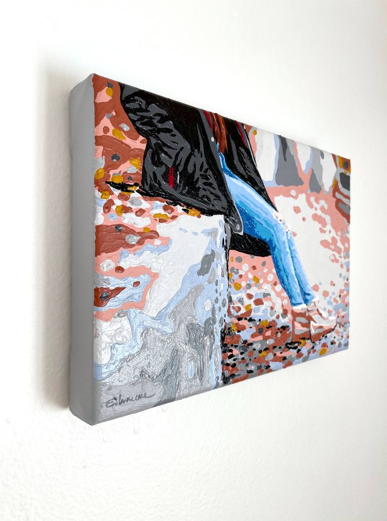 Original Figurative People Painting by Eileen Lunecke