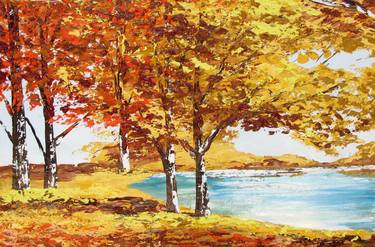 Print of Figurative Landscape Paintings by Eileen Lunecke