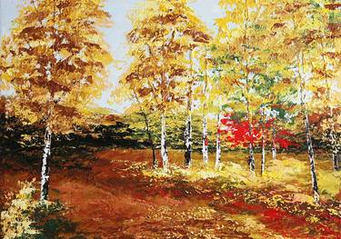 Print of Expressionism Landscape Paintings by Eileen Lunecke