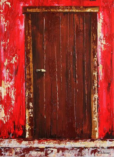 Door on red thumb