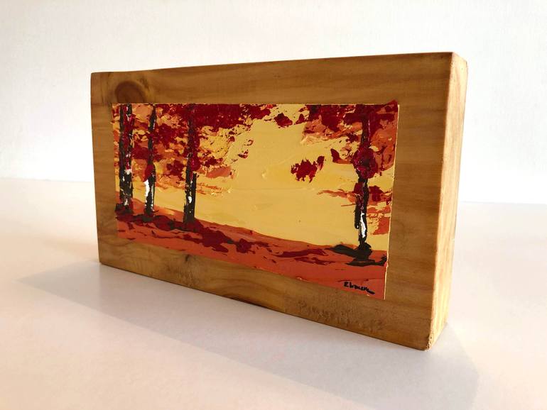 Original Figurative Landscape Sculpture by Eileen Lunecke
