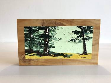 Oil on wood - Oregon XIV thumb
