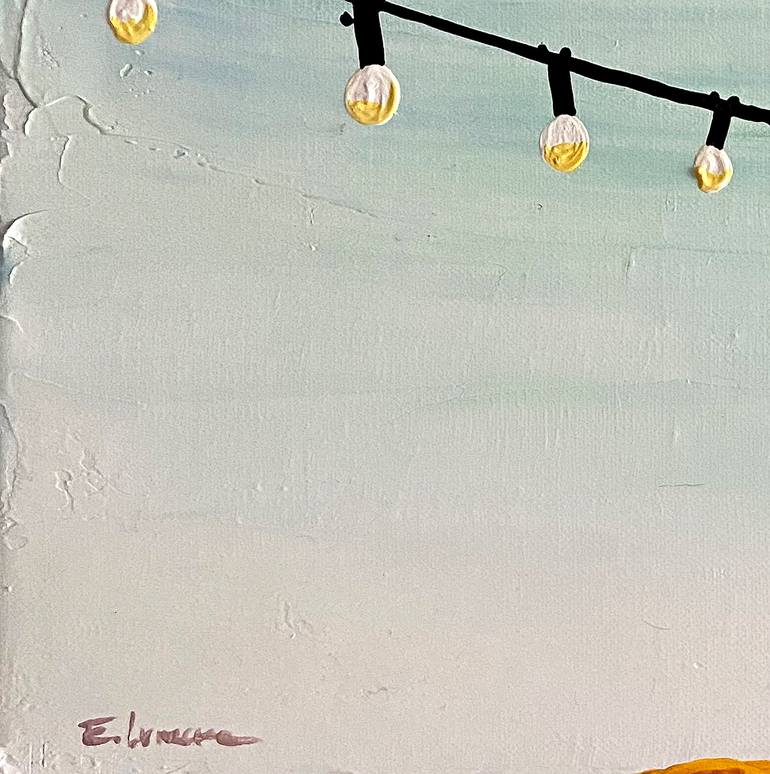 Original Illustration Light Painting by Eileen Lunecke