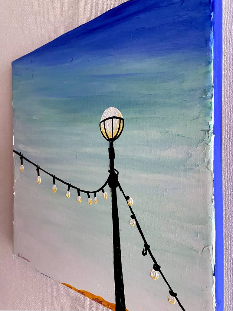Original Illustration Light Painting by Eileen Lunecke