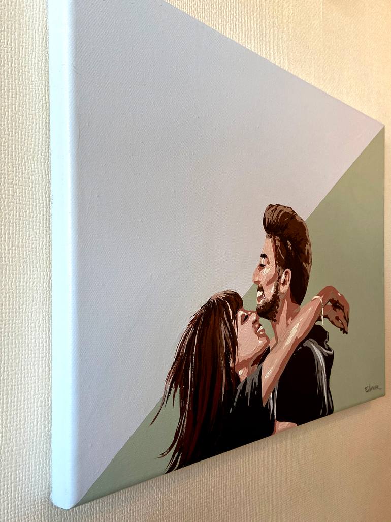 Original Figurative People Painting by Eileen Lunecke