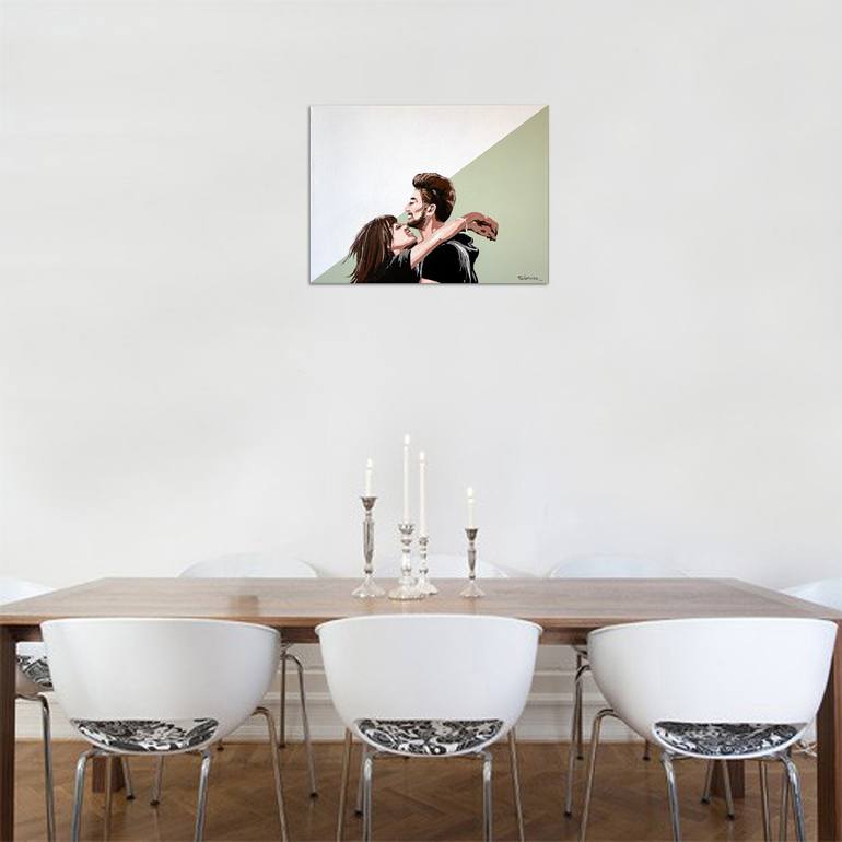 Original Figurative People Painting by Eileen Lunecke