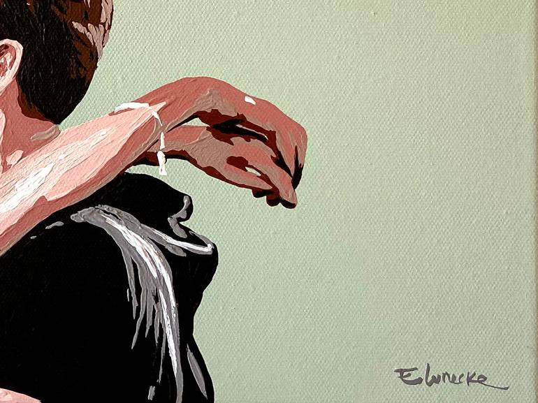 Original Figurative People Painting by Eileen Lunecke