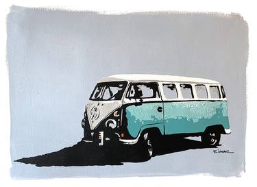 Original Car Paintings by Eileen Lunecke