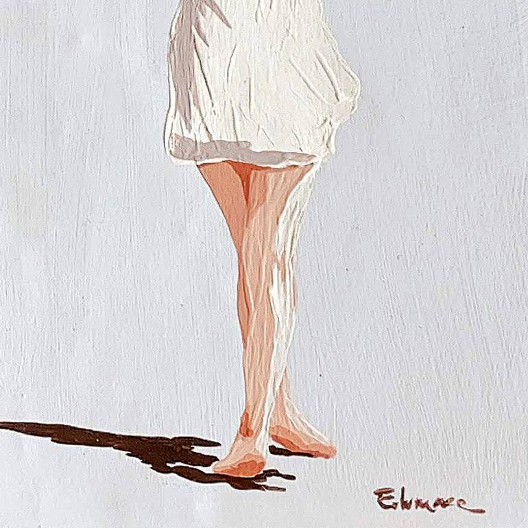 Original People Painting by Eileen Lunecke