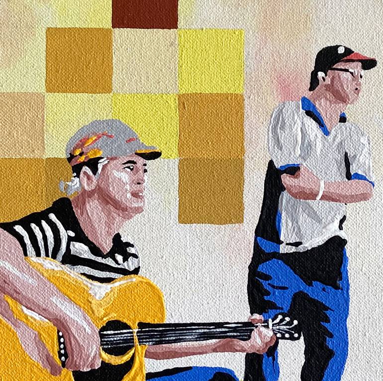 Original Figurative People Painting by Eileen Lunecke