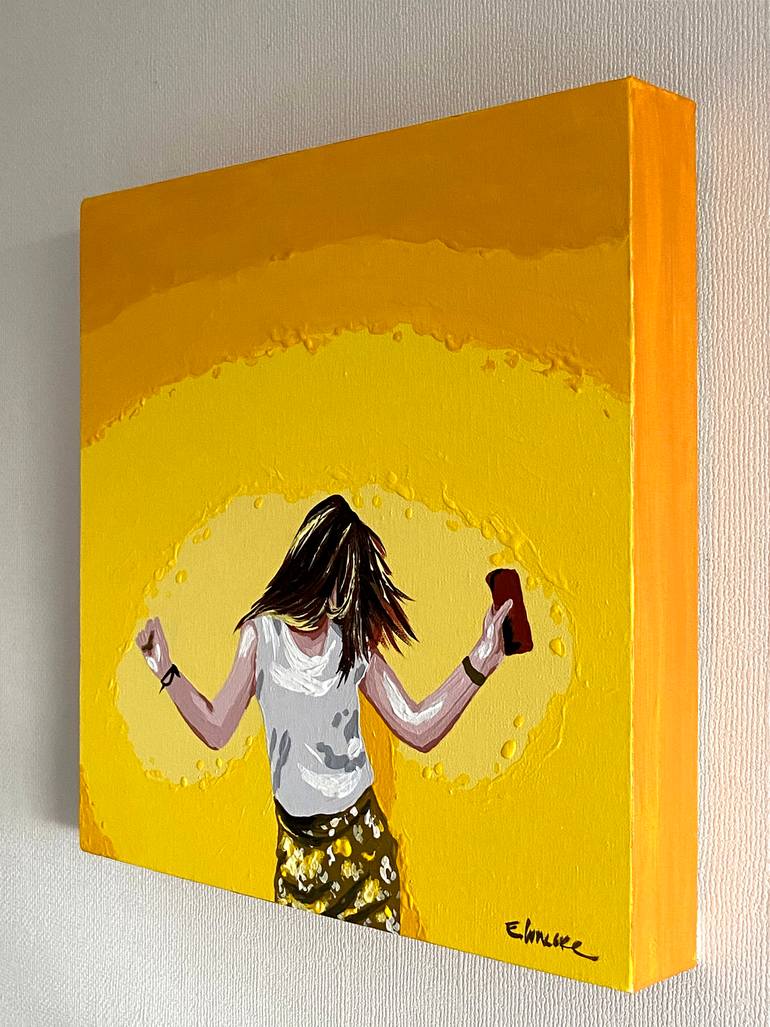 Original Figurative People Painting by Eileen Lunecke