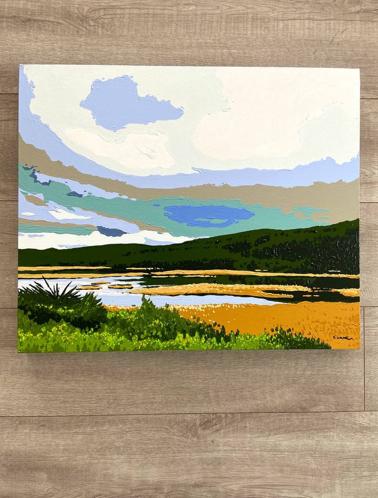 Original Landscape Painting by Eileen Lunecke