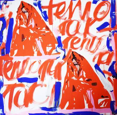 Original Pop Art Love Paintings by Darina Mikityuk