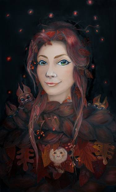 Print of Figurative Portrait Paintings by Aleksandra Paranchenko