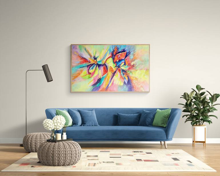 Original Abstract Painting by Suzanne Lord