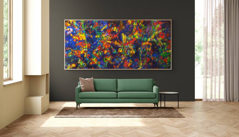 Original Abstract Painting by Suzanne Lord