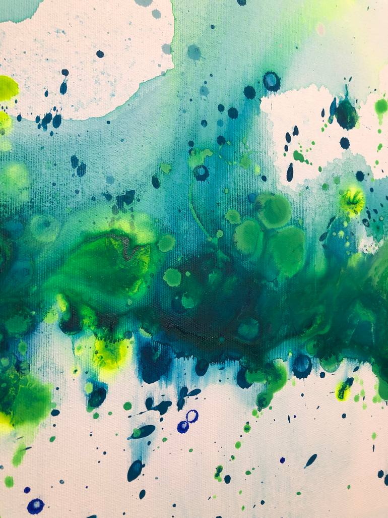 Original Expressionism Abstract Painting by Tomasz Cebo