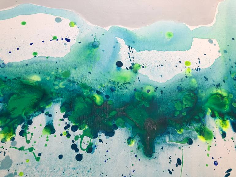 Original Expressionism Abstract Painting by Tomasz Cebo