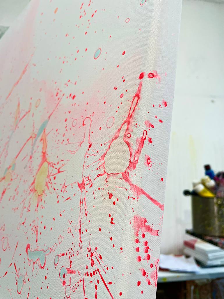 Original Abstract Landscape Painting by Tomasz Cebo