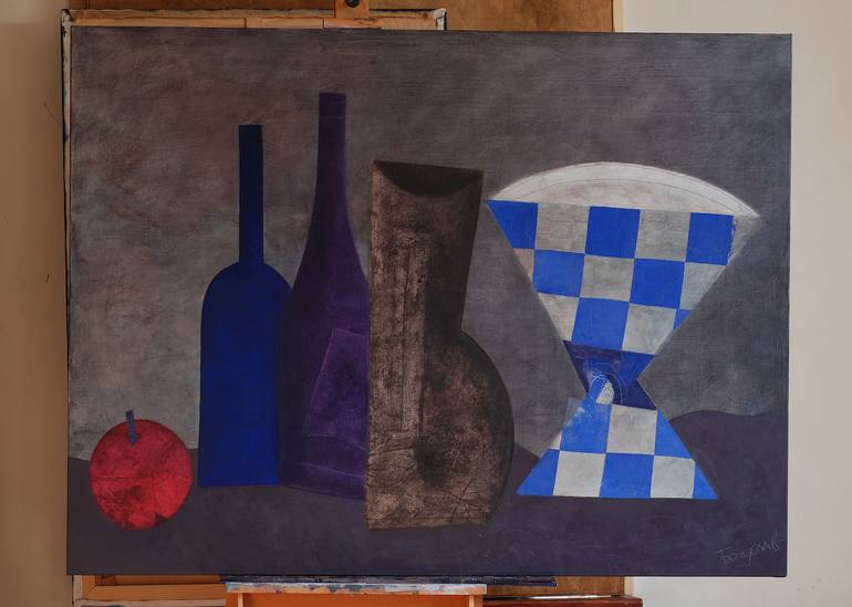 Original Fine Art Still Life Painting by Volodymyr Boguslavkyj