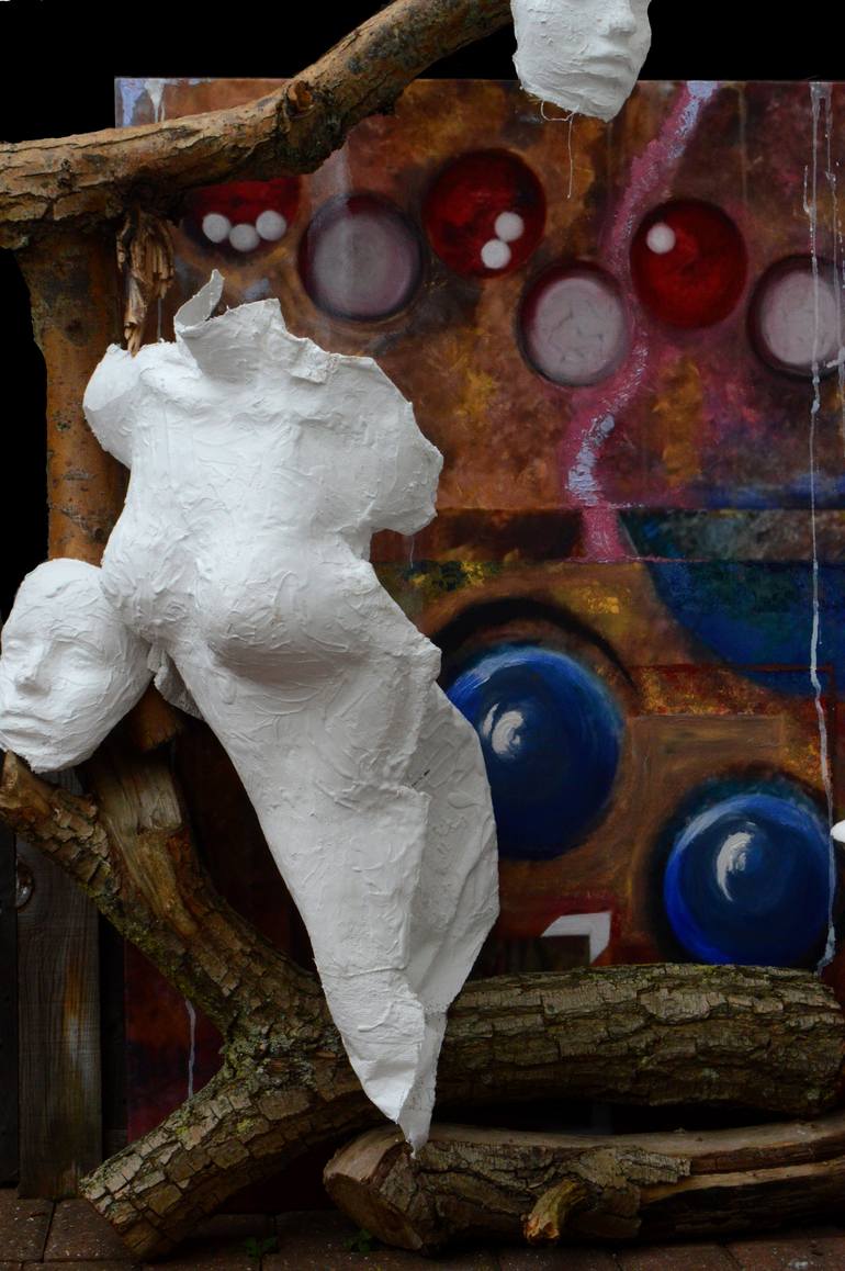 Original Abstract Expressionism Abstract Installation by Sarah Clark