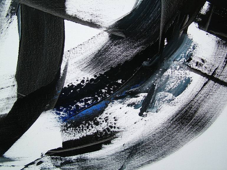 Original Abstract Painting by Laszlo Sallay