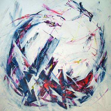 Original Abstract Paintings by Laszlo Sallay