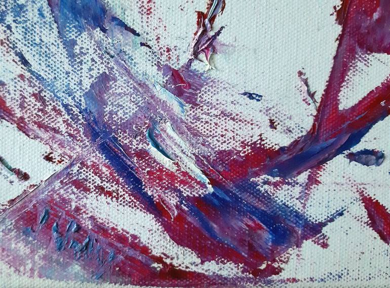 Original Gesture Abstract Painting by Laszlo Sallay