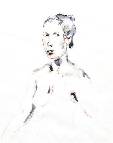 Original Figurative Portrait Drawings by Tatyana Stepanova