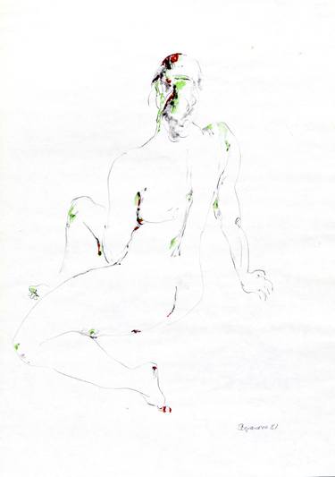 Original Nude Drawings by Tatyana Stepanova