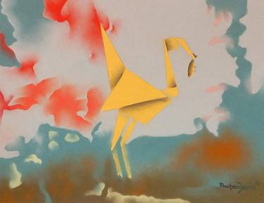 Origami Heron Martine Jacobs