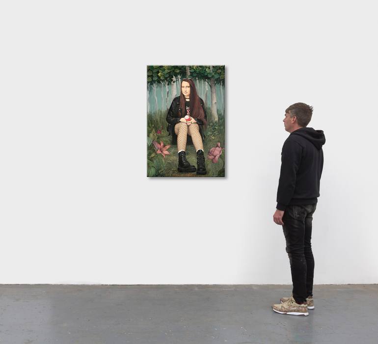 Original Contemporary Fashion Painting by Nataliya Bagatskaya