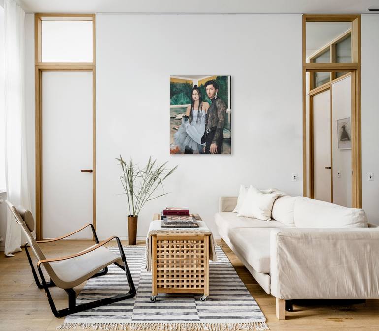 Original Conceptual People Painting by Nataliya Bagatskaya