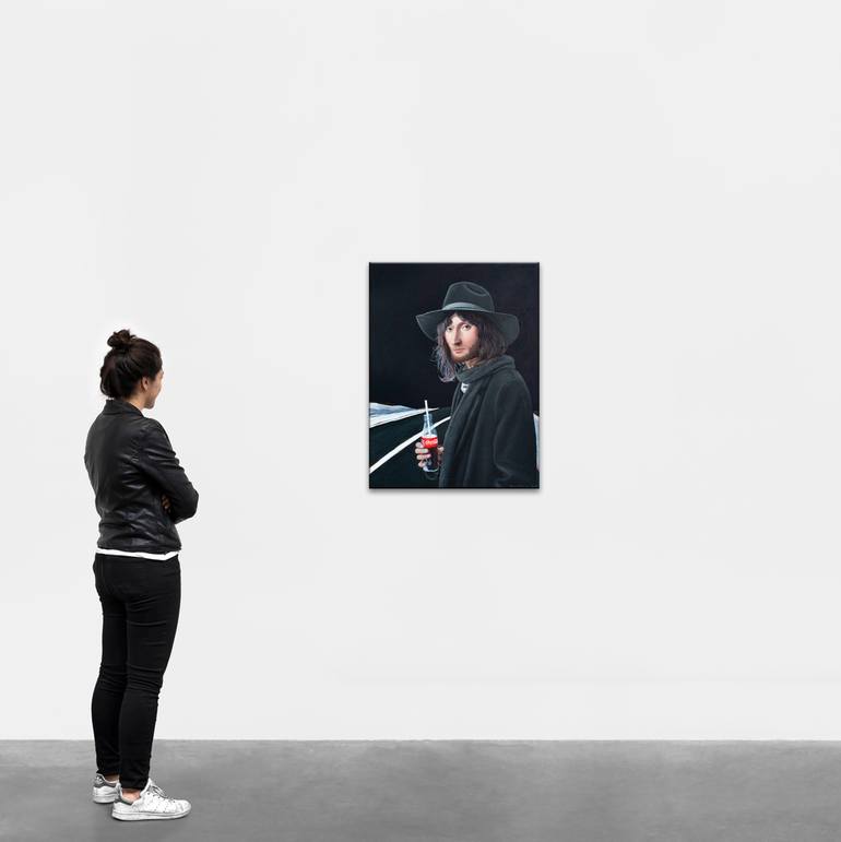 Original Conceptual People Painting by Nataliya Bagatskaya