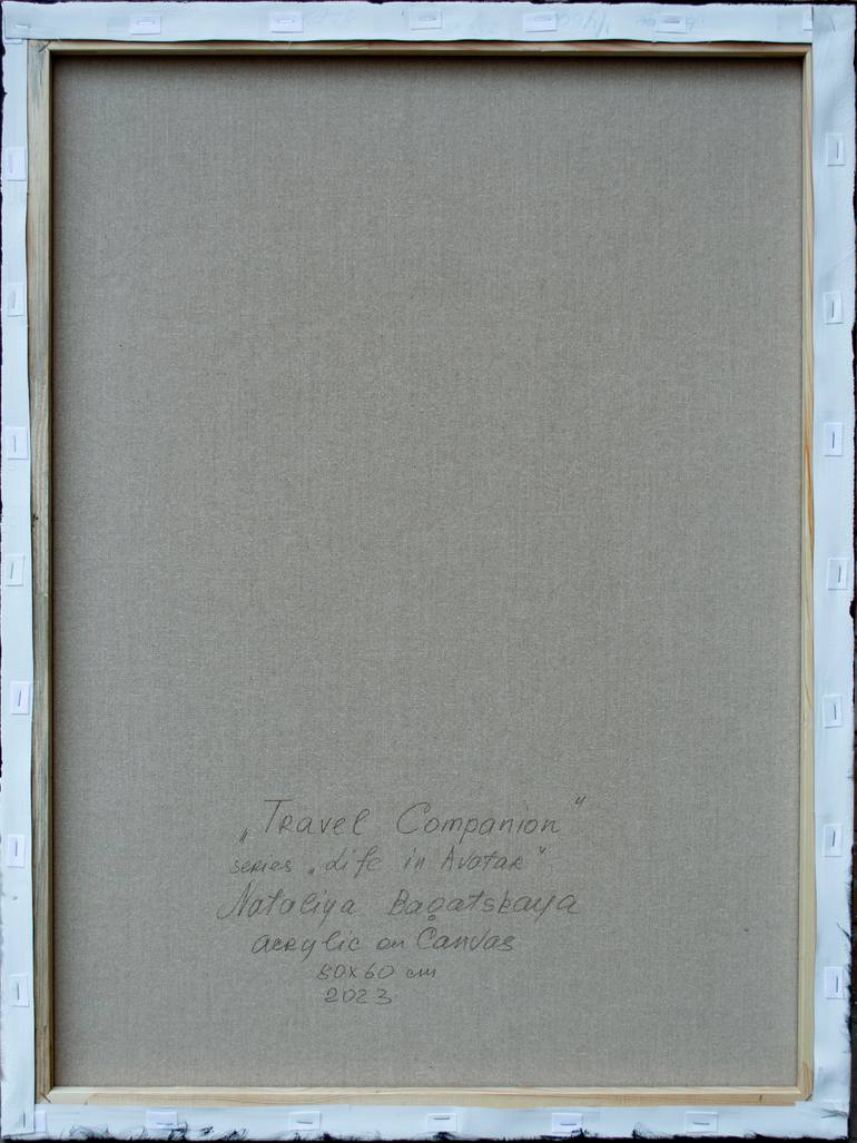 Original Conceptual People Painting by Nataliya Bagatskaya