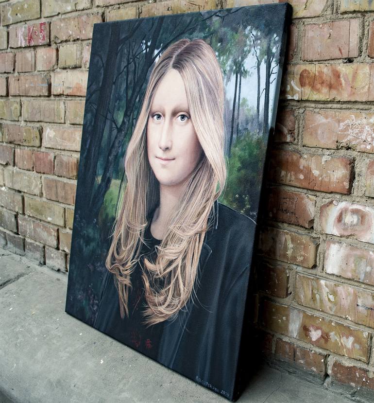 Original Portrait Painting by Nataliya Bagatskaya