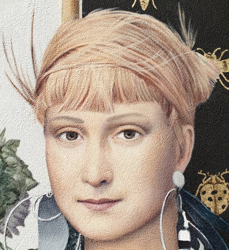 Original Figurative Portrait Painting by Nataliya Bagatskaya