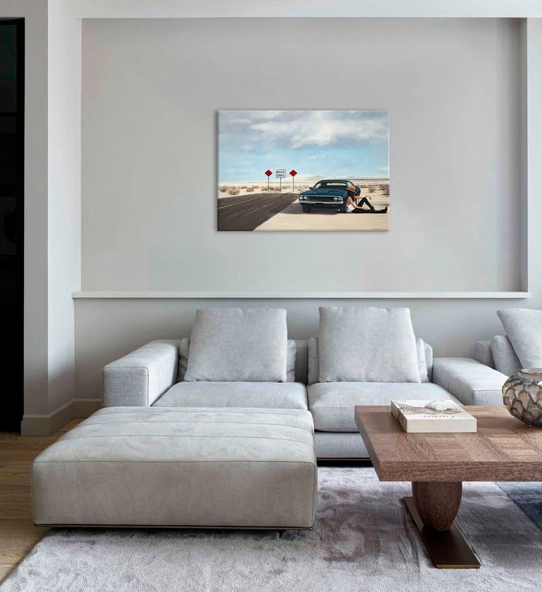 Original Figurative Landscape Painting by Nataliya Bagatskaya