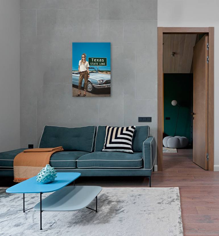 Original Contemporary Travel Painting by Nataliya Bagatskaya