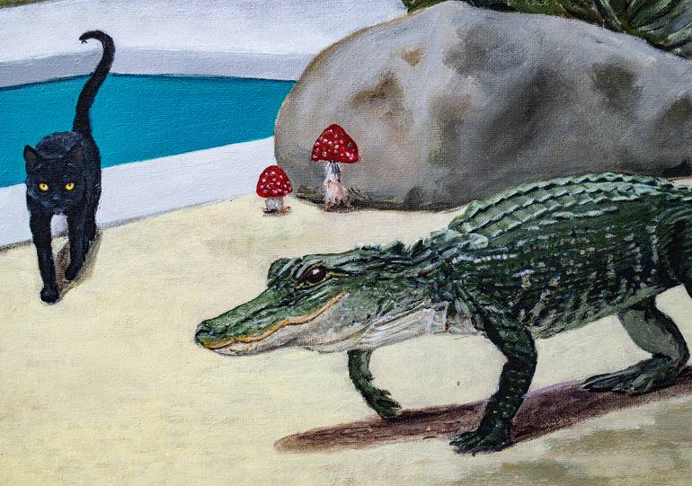 Original Figurative Fantasy Painting by Nataliya Bagatskaya