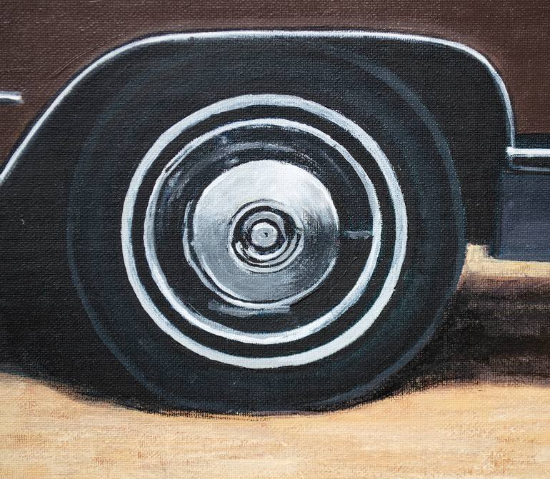 Original Figurative Car Painting by Nataliya Bagatskaya