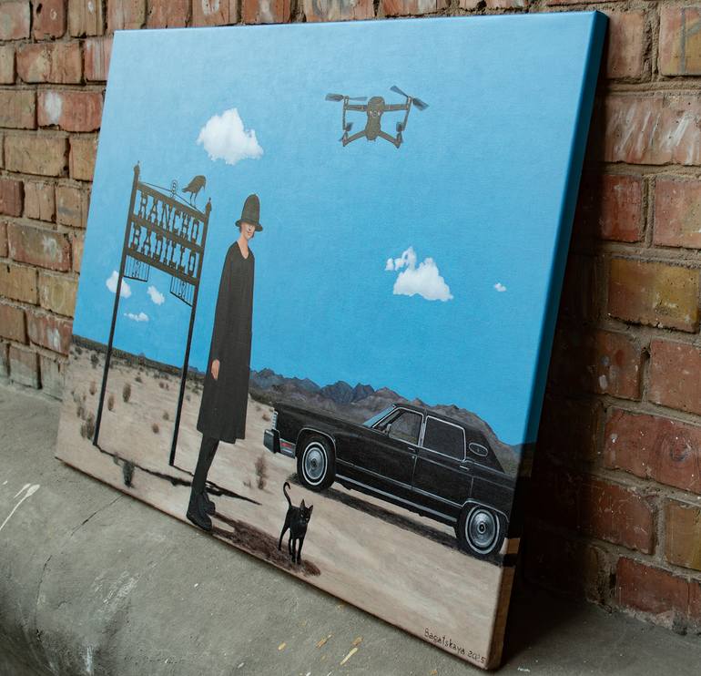 Original Figurative Travel Painting by Nataliya Bagatskaya