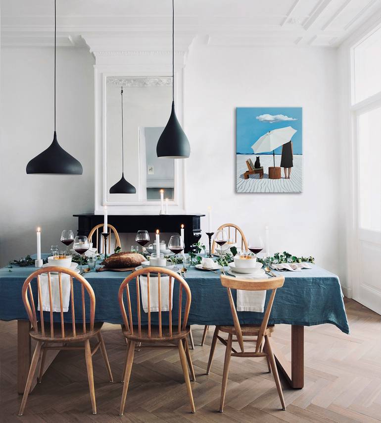 Original Contemporary Women Painting by Nataliya Bagatskaya