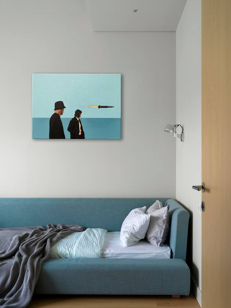 Original Contemporary Politics Painting by Nataliya Bagatskaya