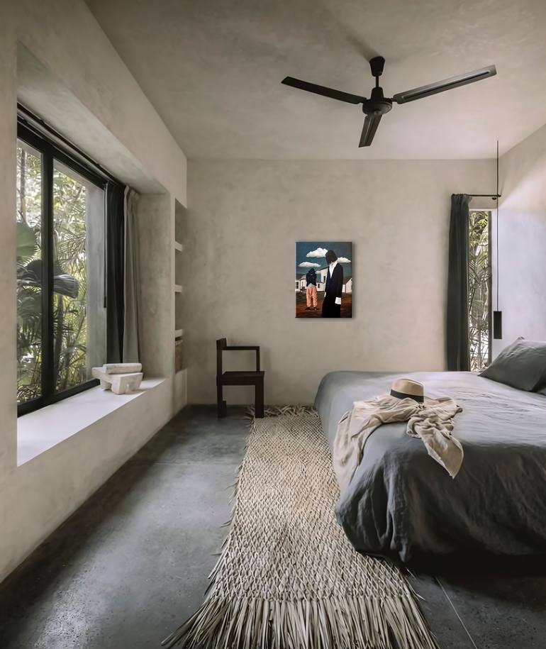 Original Contemporary People Painting by Nataliya Bagatskaya