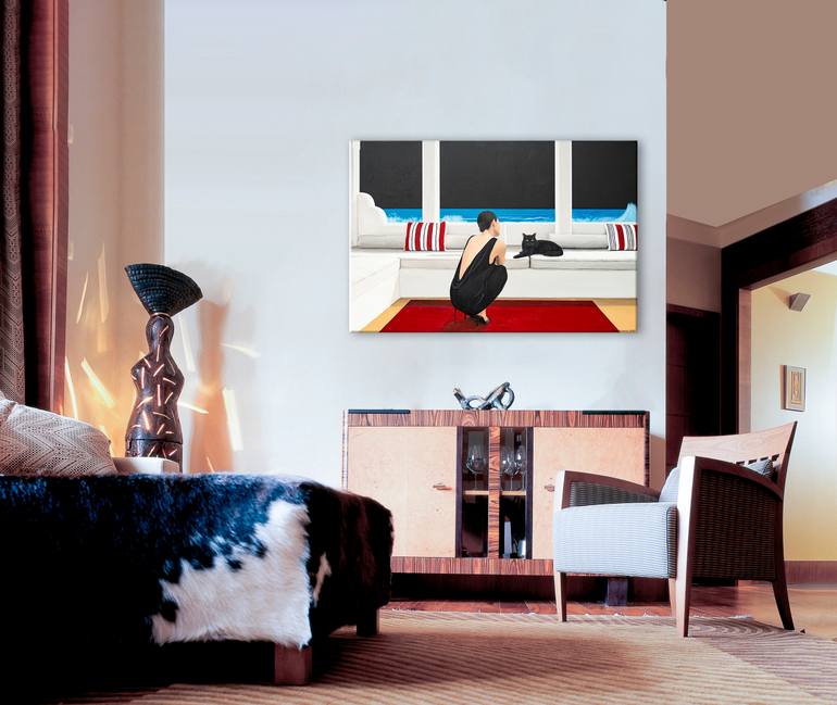 Original Figurative Women Painting by Nataliya Bagatskaya