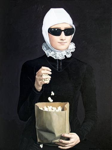 Original Figurative Portrait Painting by Nataliya Bagatskaya