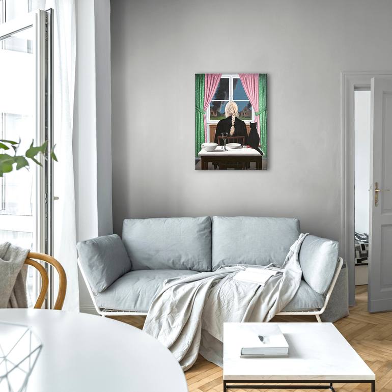 Original Figurative Politics Painting by Nataliya Bagatskaya